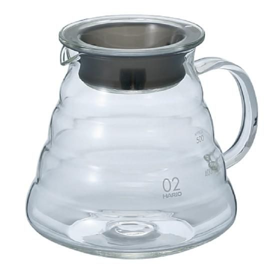 V60 グラスサーバー600 クリア (2-5杯用)