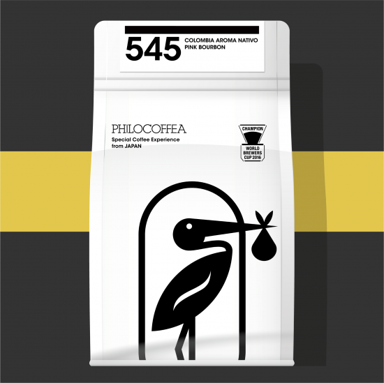 【終売】<br>545 Colombia Aroma Nativo <br>Pink Bourbon 100g