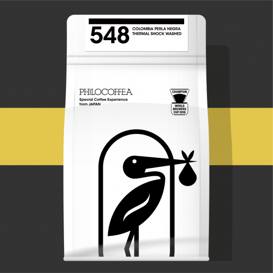 【終売】548 Colombia Perla negra Pink bourbon <br>Thermal Shock Washed