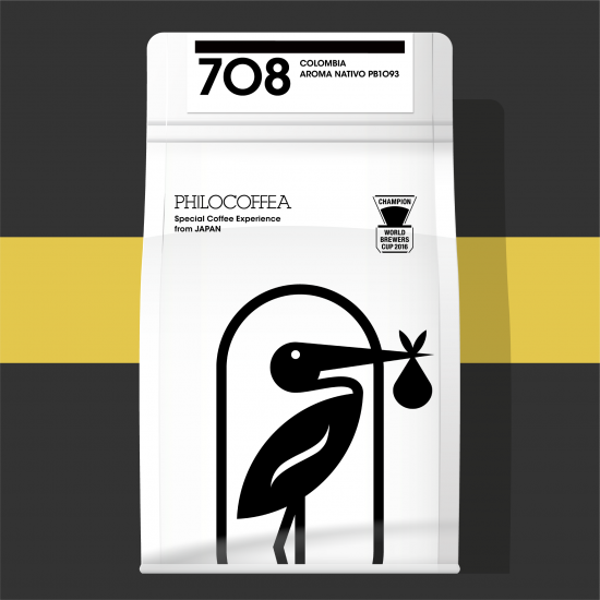 【終売】<br>708 Colombia Aroma Nativo Pink Bourbon