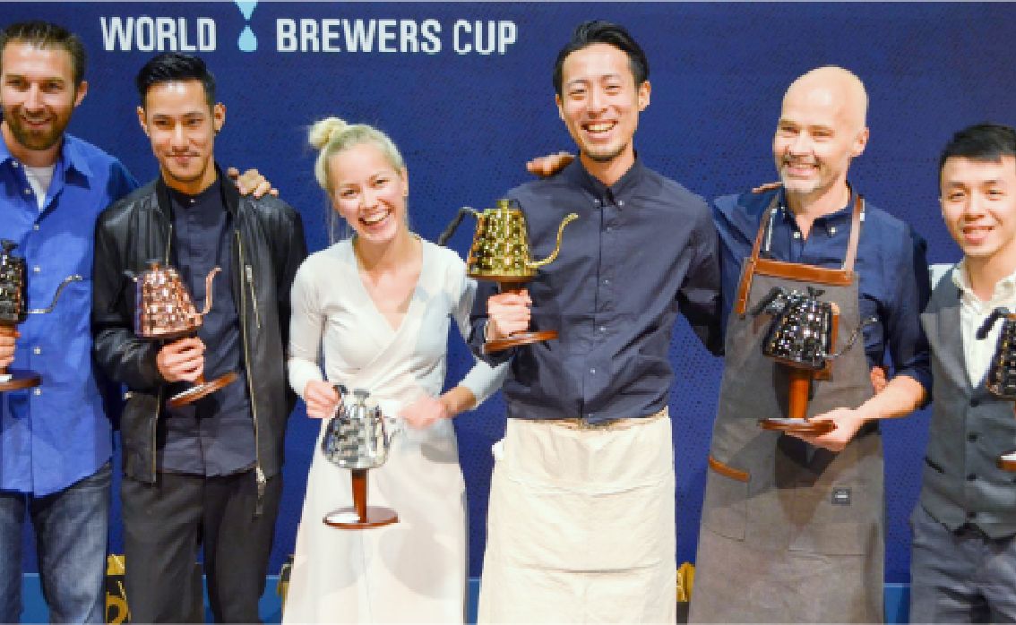 WORLD BREWERS CUPのチャンピオンとなった粕谷哲